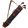 fgjsTfdhg Marsupio portaoggetti Vintage Clubs imbottito in tela idrorepellente, stile matita, 90 cm