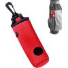 Generisch Porta palline da golf, borsa per allenamento | Materiale poliestere | Custodia portaoggetti riutilizzabile, clip per cintura, porta tee da golf, organizer portatile per uomini, donne, giovani