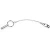 VXDEFP Perni Superiori a sgancio rapido con Cordino, Diametro 0,25 Pollici/6,3 mm, Lunghezza Totale 1,49 pollici/38 (4 Pezzi) Yacht in Mare Aperto