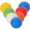 JUMPLAWN 22 Pezzi Pallina da Golf Cava a Doppio Strato | PP Leggero e Flessibile, Uso in Casa per Esercizi di Swing, Struttura Cava Non Porosa Colore Casuale