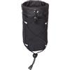 Fonowx Porta Borraccia da Zaino Compatibile con Spallacci Supporto per Bottiglia Custodia con Laccetto Regolabile Tasca a Rete Frontale Leggero E Compatto, Black