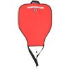 QuivyLivy Scuba Lift Bag 22,7 kg 70 x 54 cm per borsa a sgancio rapido ARA | Colore rosso Hi-Vi, striscia riflettente, valvola regolabile, galleggiante costante, recupero sicuro