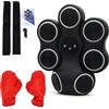 Aumotop Smart Boxing Machine con Due modalità di Colpo | Materiali durevoli ABS+PP, 10 modalità di allenamento, batteria integrata, adatta a casa e in palestra, funzione di