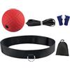 idqwsswt Gioco di boxe competitivo con palla e fascia | adulti, progettato per divertirsi migliorando la coordinazione e il tempo di reazione. Esercizio di gioco di boxe con fascia