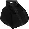 Warmhm Canvas Sacco da Allenamento Maniglie Antiscivolo Fitness Nero | Bilanciamento e Boxe, Portatile Impugnatura Ergonomica, Materiale Robusto, per Casa e Palestra