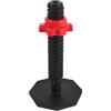 UKCOCO Connettore per Kettlebell da Allenamento, Supporto Nero 16 CM | Palestra Domestica e Indoor, Leggero e Antiscivolo, Facile da Smontare, per Supporti e Rastrelliere