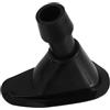 DEEPCRAFF Supporto per Canna da Pesca da Barca, Base 2,8cm Nero | Gommoni e Ambienti Marini, Installazione Semplice, Plastico Leggero, Design Portatile e Stabile