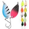 MAGICLULU 1 Scatola Esca Artificiale a Cucchiaio per Pesca, Set 0,17 Oz | Acciaio Inossidabile, Aspetto Vivace e Resistente AI Morsi, per Pesca All'aperto e Varie Specie