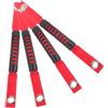 SAFIGLE 2 Paia Maniglia per Kayak Antiscivolo in PVC Pp, Set da Rosso | Impugnatura Ergonomica, Resistente All'usura, Presa Comoda, Facile da Usare per Barca e Kayak