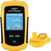 LUCKY Ecoscandaglio portatile wireless a colori - Sensore sonar per pesca, rilevatore di profondità LCD