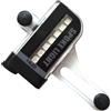 Abaodam Luce per Raggi Bicicletta LED Sensore Fotosensibile Nero | ABS Resistente alle Intemperie, 1 Batteria Aaa Non Inclusa, Due Dadi Plastica