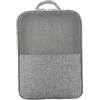 FRCOLOR Borsa Porta Scarpe da Viaggio Grande 35x26x21 CM in Oxford Grigia | Viaggio e Sport, Mantiene Bagaglio Pulito, Protegge le Calzature da Graffi e Schiacciamenti