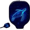 Generic Neoprene Paddle Cover Sea Turtle Cosmic Space pickleball Paddle Cover | Universale Impermeabile pickleball Racket Case Per sport L'uso Esterno uomini e donne