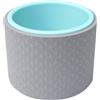 BUGUUYO Ruota Yoga per Allenamento Piegamenti Dorsali, Cerchio Fitness Blu | Abs, Portata 300kg, Utile per Esercizi a Terra e Training Yoga, Facile da Riporre e Trasportare