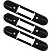 GATHINESS 3 Pezzi Clip Porta Pagaia per Kayak, Set Fisso Leggero e Robusto | Plastica, per Pagaia da Kayak e Canoa, Stabilità Migliorata, Attività Acquatiche All'aperto