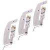 DIYEAH Ganci da Pesca in Acciaio Inox 3 Pezzi Strumento per Annodare | Antiscivolo, Legatura Sicura e Veloce, Accessorio da Pesca, per Carpfishing e Attrezzatura Outdoor