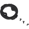 QuivyLivy Adattatore per supporto computer da bici per Garmin 540/840 | 28,8 x 24,9 mm, base fissa in plastica, design leggero per ciclismo, fissaggio sicuro, installazione facile