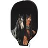 Generic Copri Paddle pickleball Racchetta Black Horse pickleball Paddle Cover | Universale antigraffio pickleball Racket Case Per L'uso Esterno uomini e donne sport