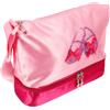 TOYANDONA Borsa Danza Rosa in Seta con Tracolla Regolabile per Uscite | Design Delicato e Raffinato, Apertura Fluida, Protegge gli Oggetti, Accessorio Moda per Bambine in Movimento