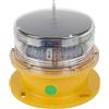 aqxreight Luce Solare a LED per Banchina Lampada Faro di Sicurezza per Barche Impermeabile Super Luminosa IP68 per Chiatta Portuale Marina (Green)