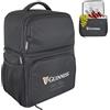 Guinness Zaino termico da 24 l, con cinghie imbottite, tasche laterali e fodera a tenuta stagna. Perfetto per viaggi, campeggio, barbecue, picnic e gite in spiaggia. Borsa termica ufficiale Guinness