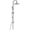 Arcdesign Selection Colonna doccia con soffione ultrapiatto in acciaio 20x20 cm