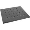 Lanberg Mensola armadio rack Lanberg AK-1001-S 450mm 19'' 1U Bianco [AK-1001-S]