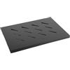 Lanberg Mensola Rack fisso Lanberg 19" 450MM 1U Nero [AK-1001-B]