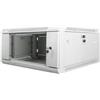 Lanberg Armadio rack Lanberg RAL 7035 a muro 19'' 4U 600x600mm Grigio [WF01-6604-10S]