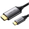 UGREEN Cavo Ugreen USB 3.1 Type-C a HDMI M/M 1,5m nero [50570]