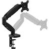 HUZARO Supporto per monitor Huzaro da tavolo girevole 15-27" 7Kg Nero [HZ-MOTION 1.2]