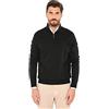 Ciabalù Cardigan Uomo Lana e Cashmere con Zip Maglione con Cerniera al Petto Collo Alto