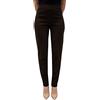 ANDRIEN FASHION & TRICOT Pantalone Donna Invernale in Jersey, Vita Alta, Elasticizzato, Comodo, Tasche Finte