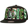 Mitchell & Ness Mitchell & Mess NBA Varsity Bust Snapback Boston Celtics Black, Nero , Taglia unica