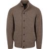 Barbour Essential Patch Zip Through Knitted Jumper, Gilet da uomo