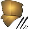 SAUCER Lenti di ricambio premium e kit di gomma per occhiali da sole Oakley Flak 2.0 XL OO9188