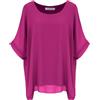 Van Der Rich ® - Camicia in Chiffon Foderato all'Interno - Dnna