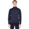 Ciabalù Dolcevita Uomo in Lana Merinos Made in Italy Maglione Collo Alto Extrafine