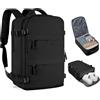 coofay, Zaino da viaggio casual e versatile, A-nero, Standard, Zaini da viaggio