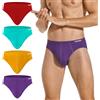 INNERSY Slip da uomo, morbidi, traspiranti, biancheria intima sportiva, confezione da 4