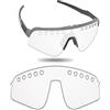 Fiskr Lenti polarizzate di ricambio compatibili con occhiali da sole Oakley Sutro Lite Sweep, resistenti agli urti e vestibilità perfetta