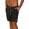 riverso RIVDavid - Costume da bagno da uomo, con coulisse, 100% poliestere, nero, blu, rosso, verde, arancione, S, M, L, XL, XXL, 3XL, 4XL, 5XL