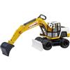 bruder 03413 - ROADMAX Escavatore mobile | Escavatore giocattolo per cantiere, veicolo da cantiere, giocattolo per bambini dai 2 anni in su
