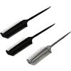 JIEDALIN 3PCS spazzola lisciante coda di cavallo bordo prendere in giro spazzola elegante coda di cavallo spazzola per capelli per sala da ballo ballo danza competizione styling dei capelli