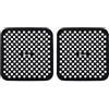 MasterPRO FOODIES COLLECTION - Set 2 tappetini forno in silicone 19x19 cm - Distribuzione uniforme del calore - 100% antiaderente e resistente - Facile da pulire