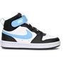 NIKE COURT BOROUGH MID 2 (GS) Sneaker ragazzo bianca/nera