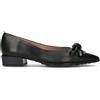 HISPANITAS Ballerina donna nera in pelle