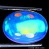 Gemsporium Ovale AAA Floreale Flash Gioco Di Colore Cristallo Opale Fuoco 6.28ct 16x12mm