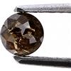Surat*Diamond*City 0.20 KT 3.5 MM Marrone Colore Forma Rotonda Taglio Portoghese Diamante Naturale