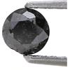 Surat*Diamond*City 0.27cts 4 X 2.5 MM Colore Nero Forma Rotonda Diamante Naturale per Gioielli